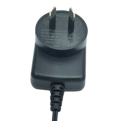 Switching Power Supply 15W AU AC Power Adapter 15V 1.0A SAA C-TICK Certified